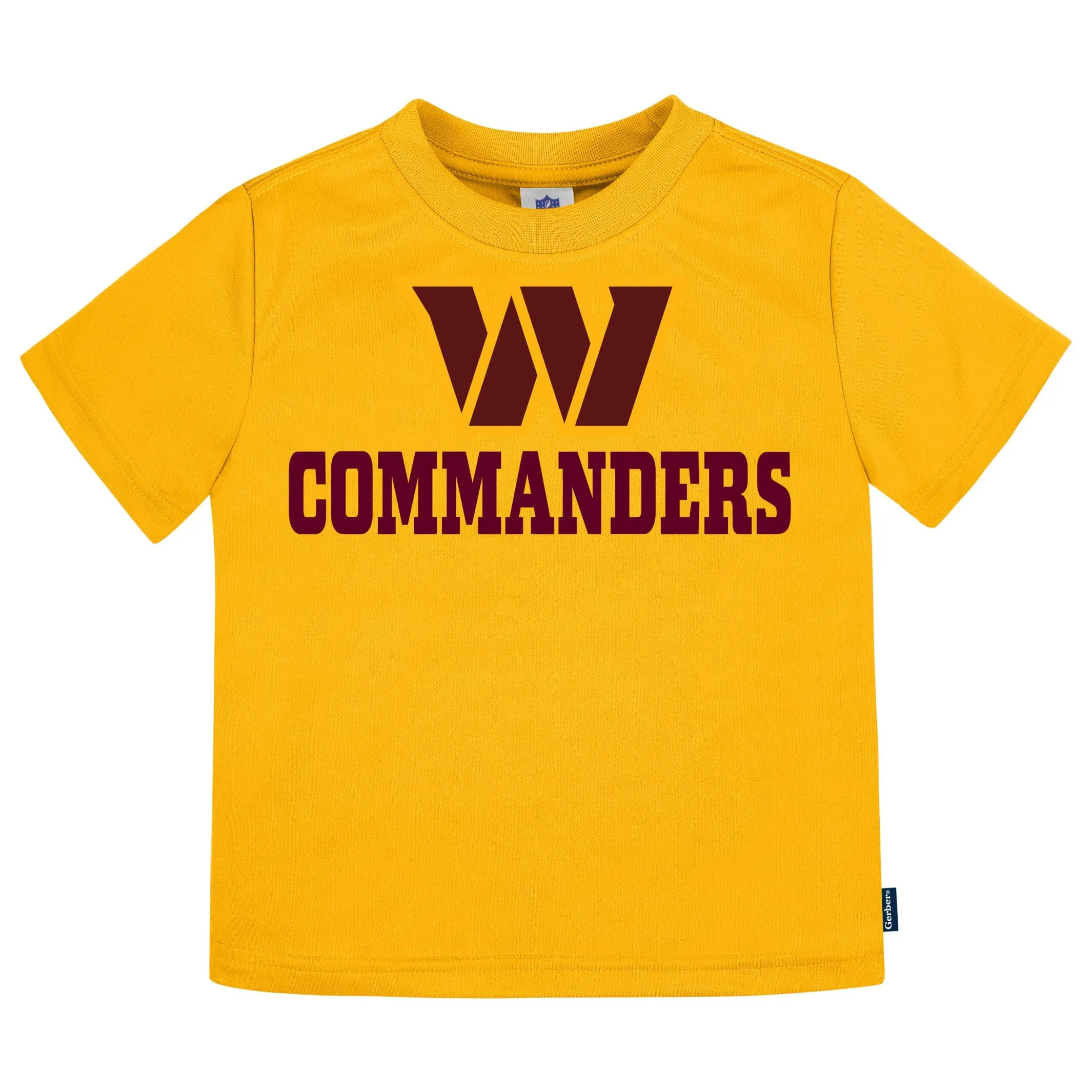 3-Pack Infant & Toddler Boys Commanders Short Sleeve Tees