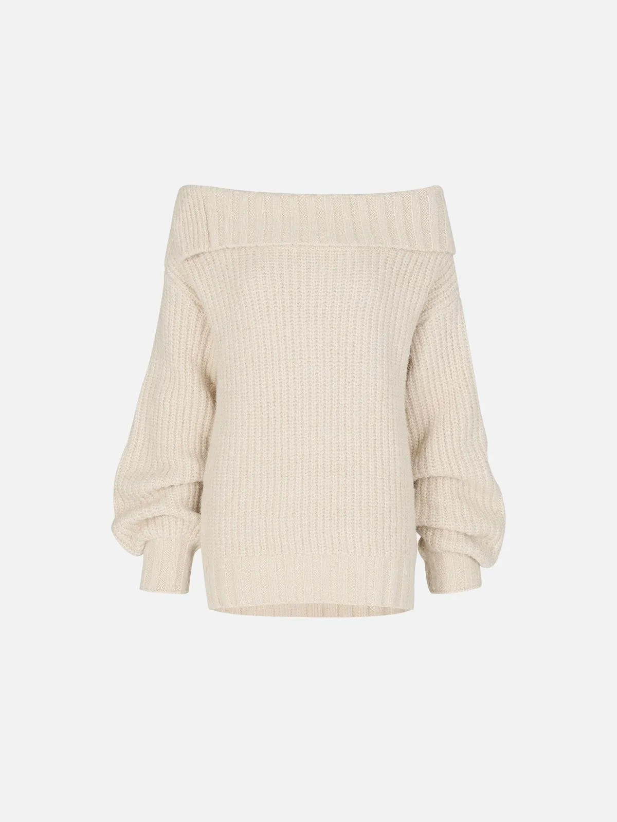 Aelfric Eden Cozy Off-The-Shoulder Sweater