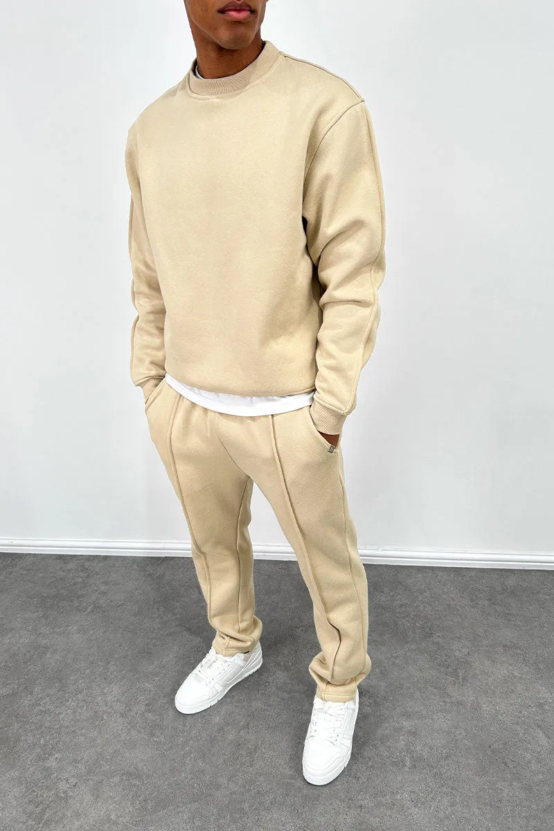 Capone Relaxed Sweat Pants - Taupe