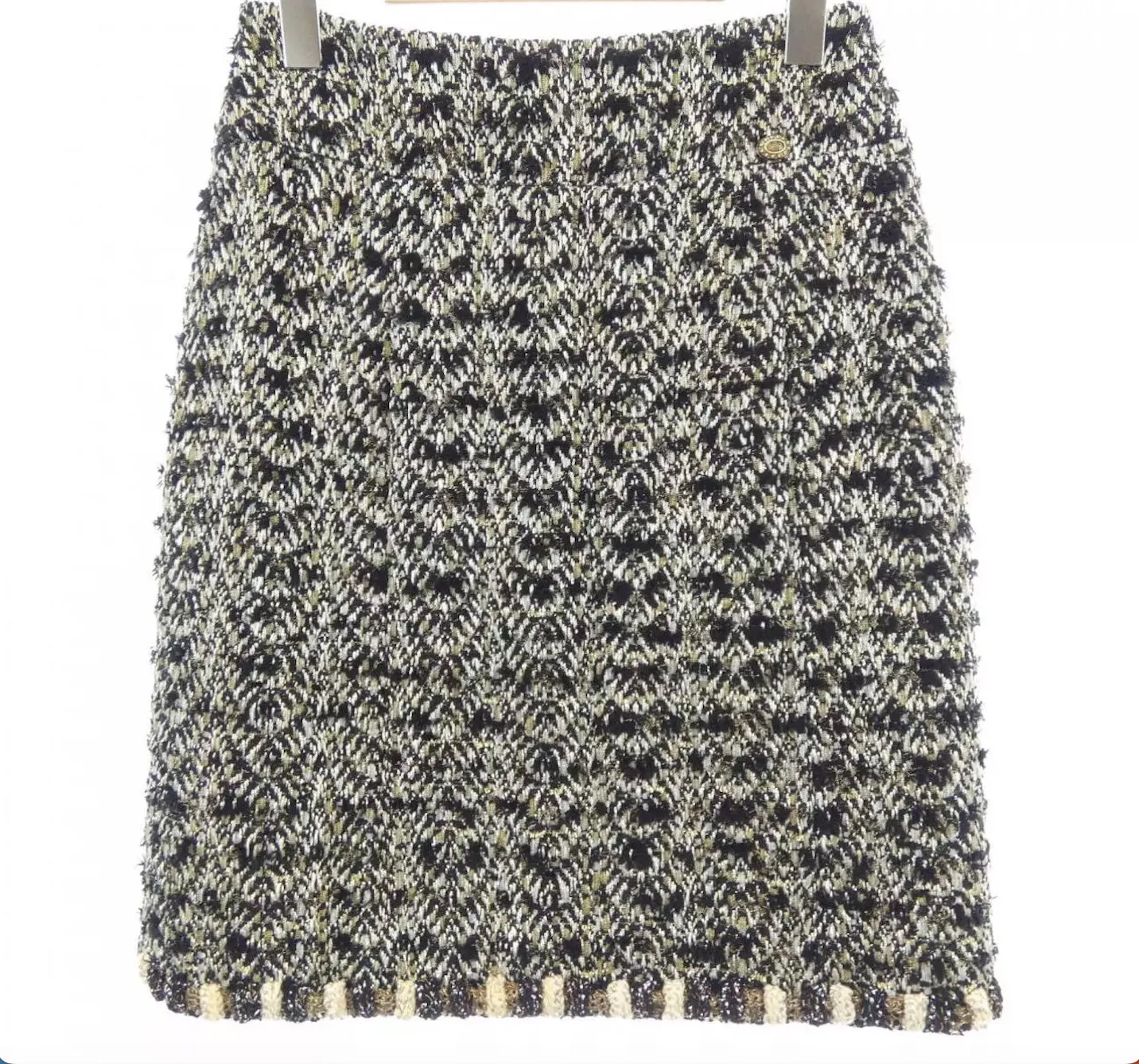 CHANEL METIERS D'ART TWEED MINI SKIRT