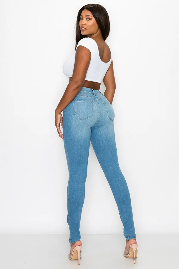 Classic High Rise Skinny Jeans