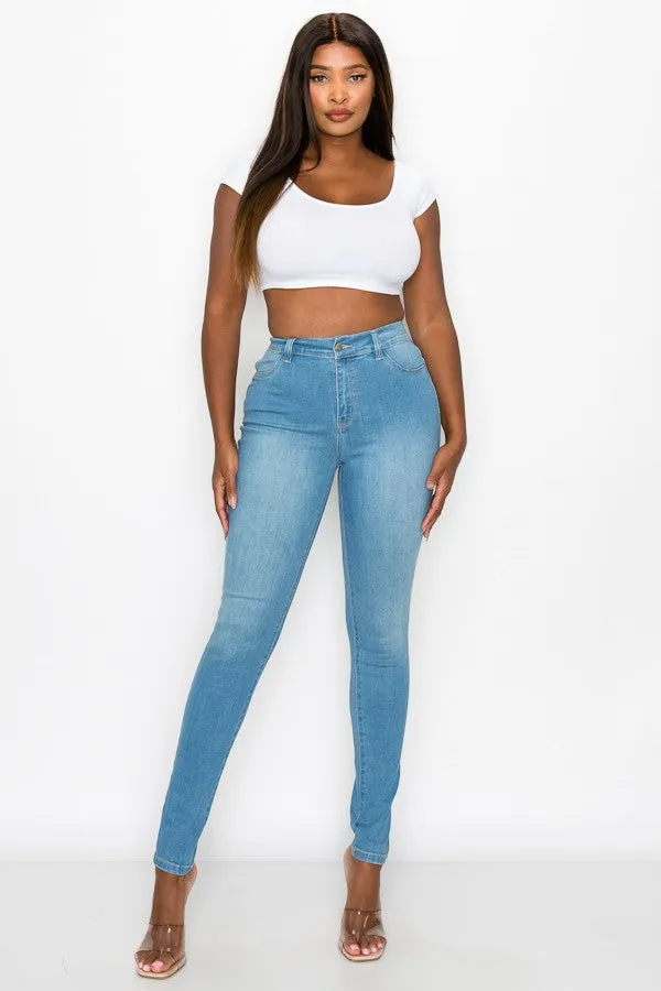 Classic High Rise Skinny Jeans