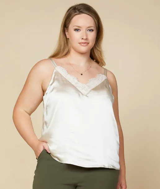 Cream Stella Cami