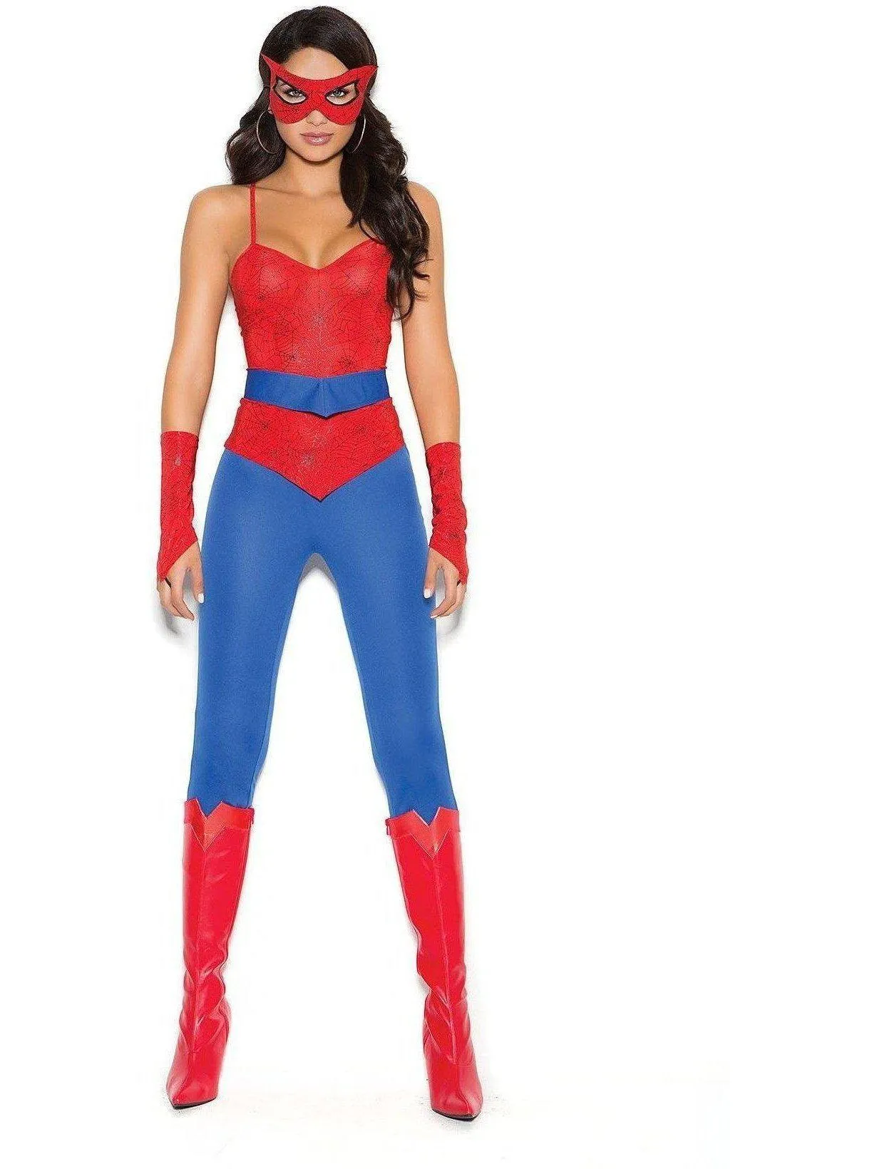 Elegant Moments 9140 Spider Super Hero 5 pc costume, Reg. $50