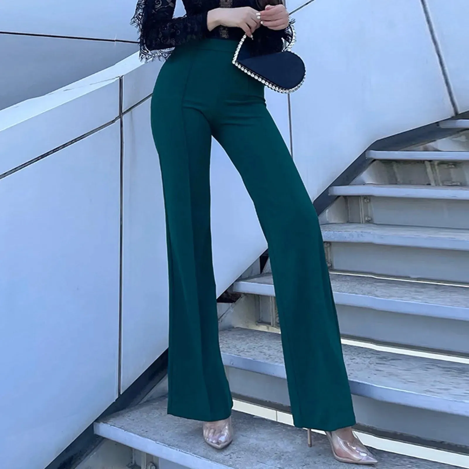 Elegant Straight Leg Pants