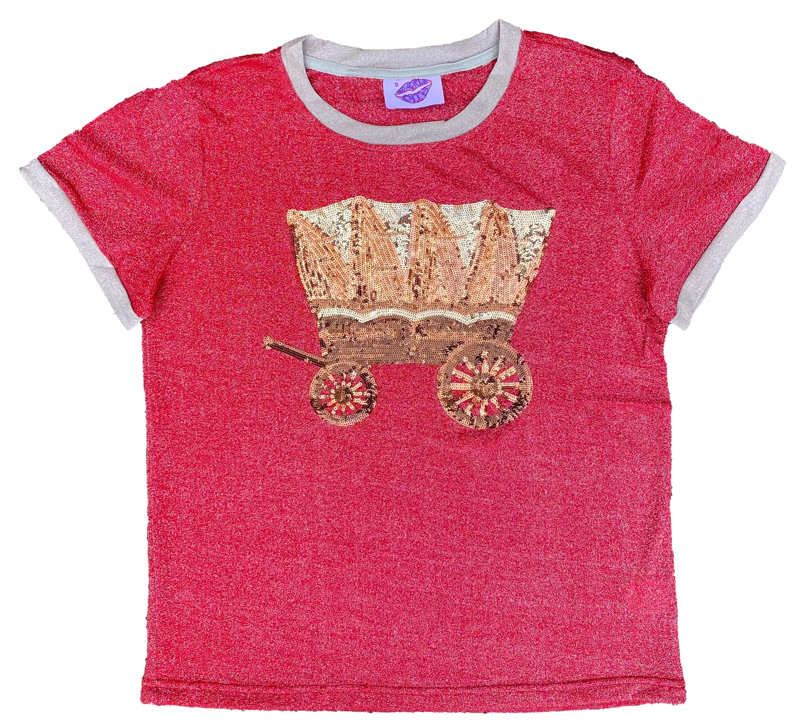 Glitter Wagon Tee