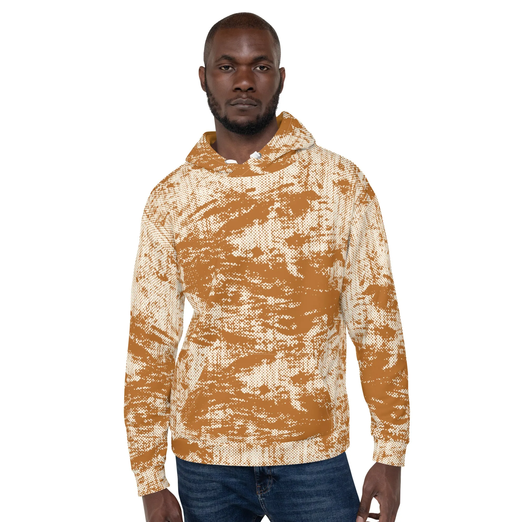 Humble Sportswear™ Corbin Orange Relaxed Fit Hoodie