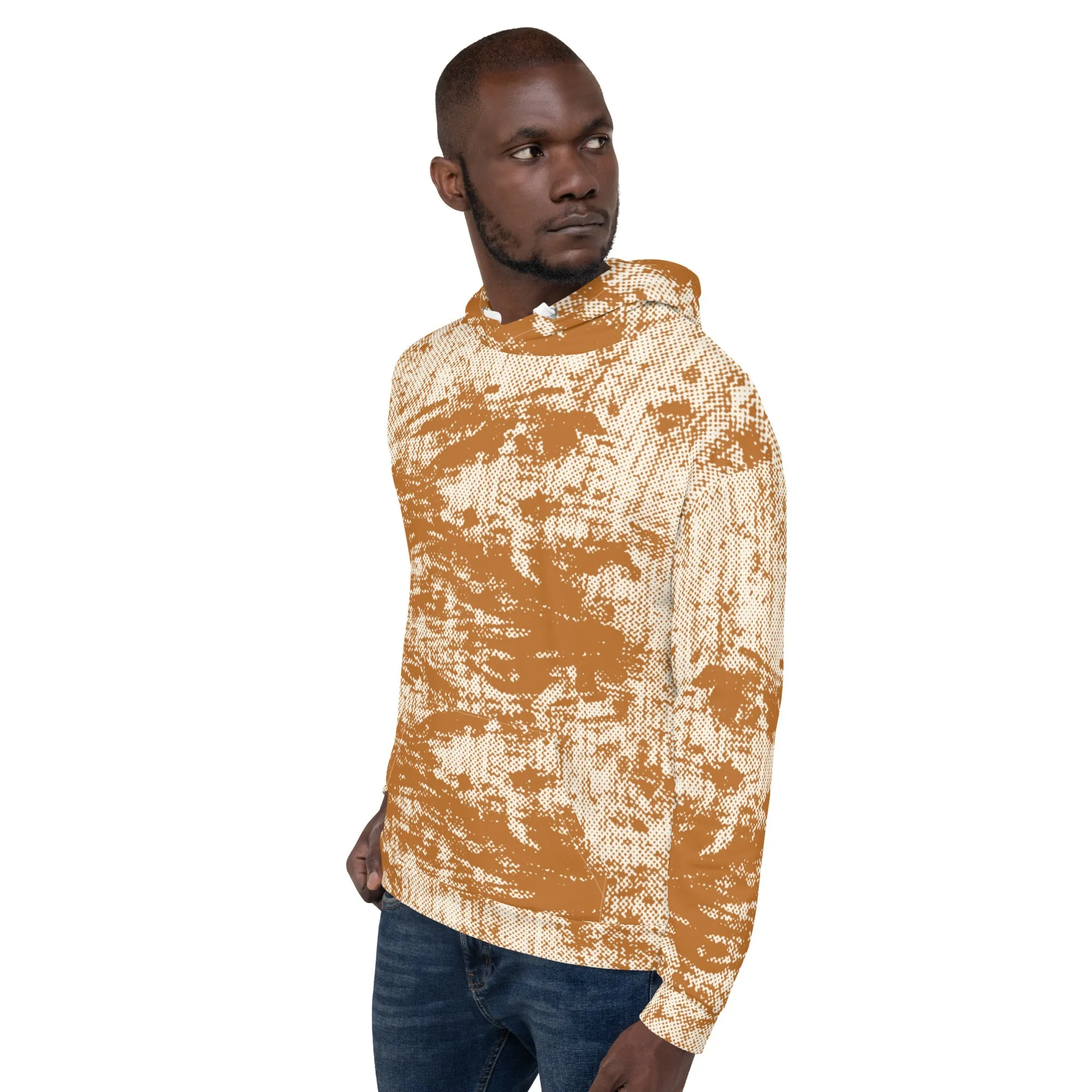 Humble Sportswear™ Corbin Orange Relaxed Fit Hoodie