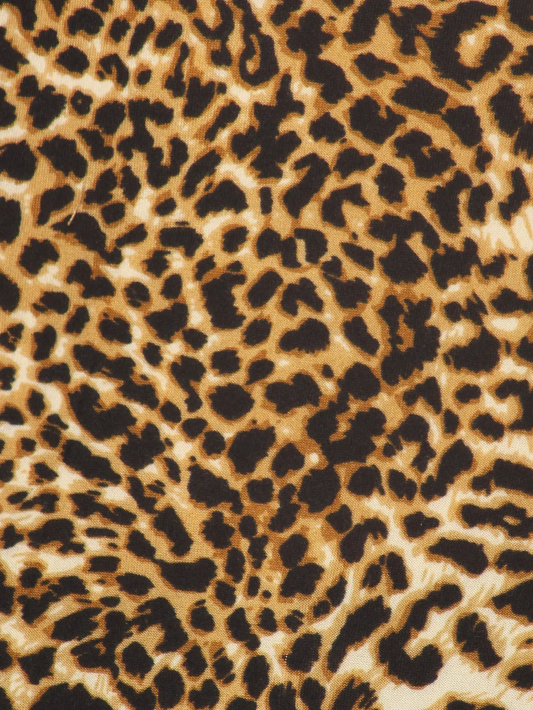 Leopard Print V-Neck Tank Top