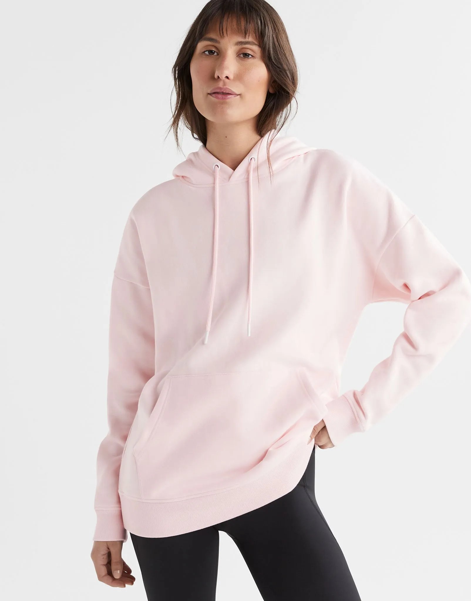 Lucy Sweat Hoodie - Soft Pink