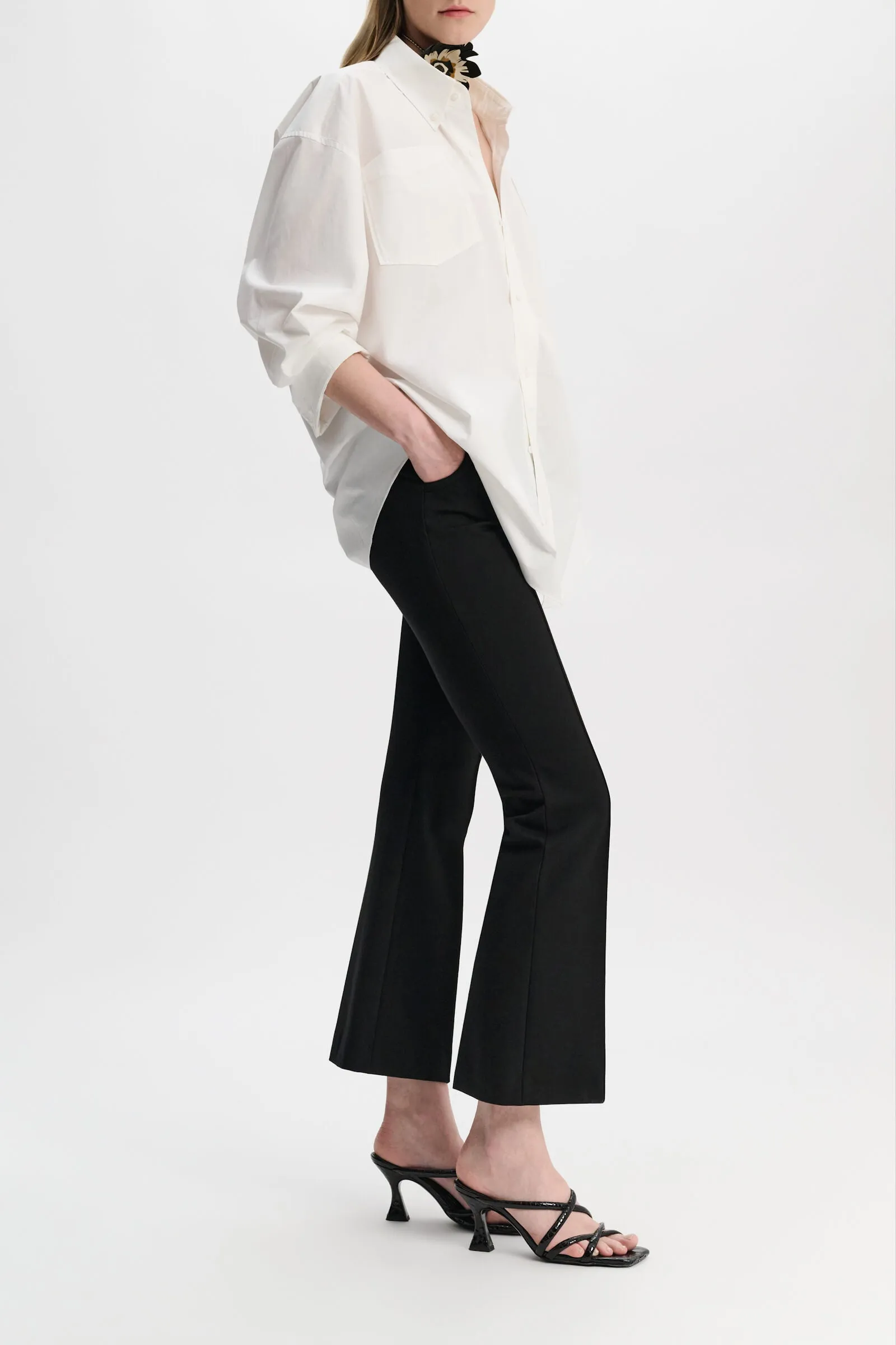 POPLIN POWER BLOUSE