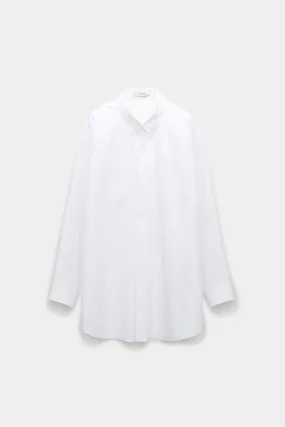 POPLIN POWER BLOUSE