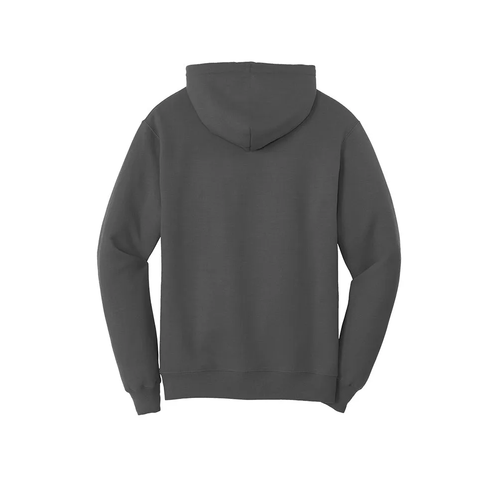 Port & Company® Core Fleece Pullover Hooded Sweatshirt - Coal Grey