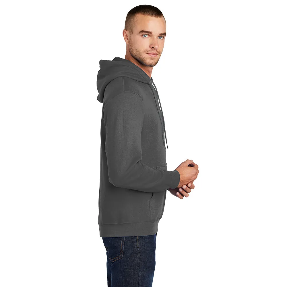 Port & Company® Core Fleece Pullover Hooded Sweatshirt - Coal Grey