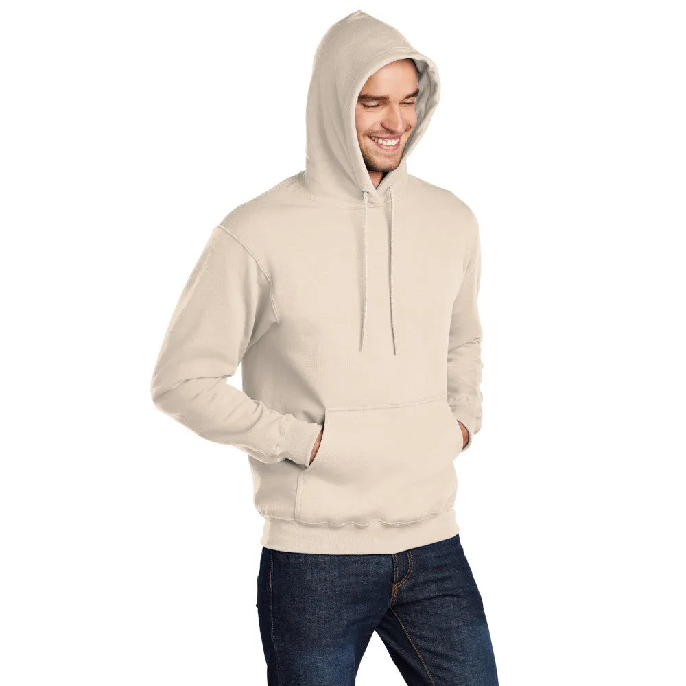 Port & Company® Core Fleece Pullover Hooded Sweatshirt - Natural