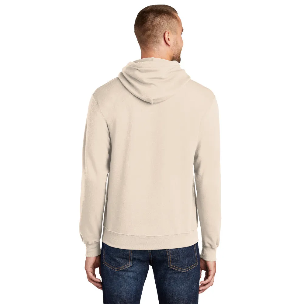 Port & Company® Core Fleece Pullover Hooded Sweatshirt - Natural