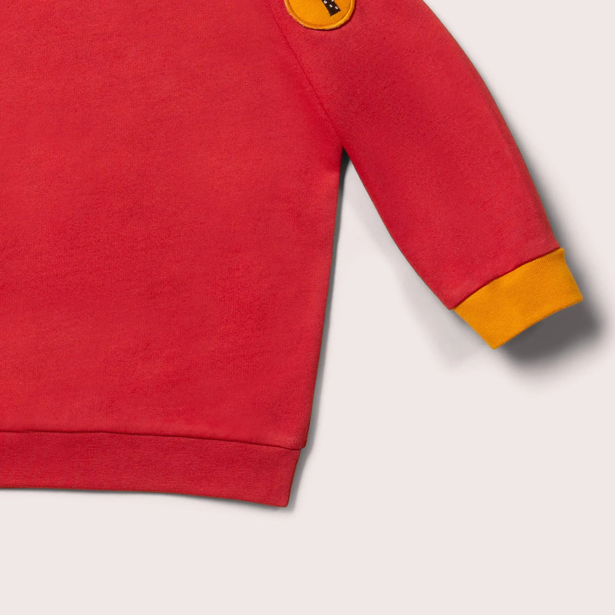 Raglan sweatshirt- soft red