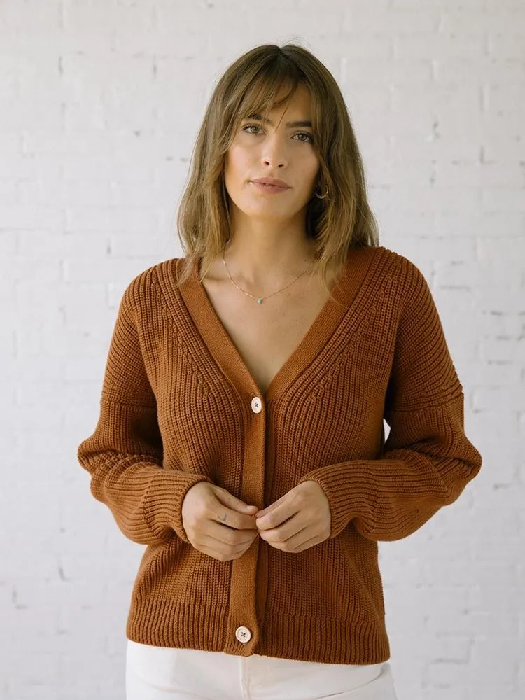 Shelter Cardigan, Sienna