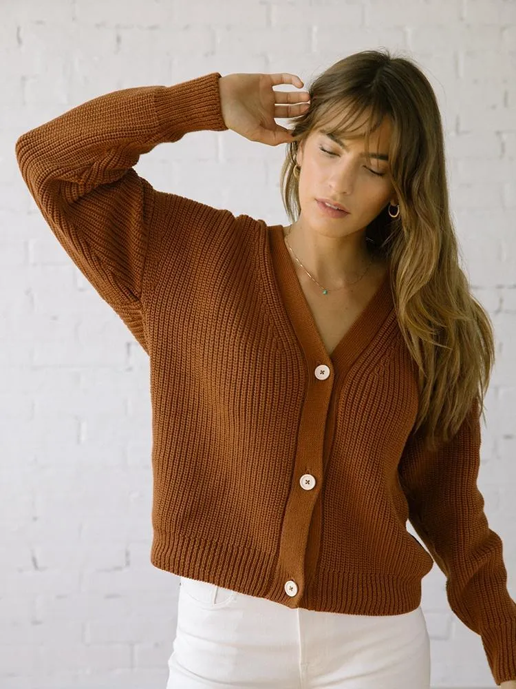 Shelter Cardigan, Sienna