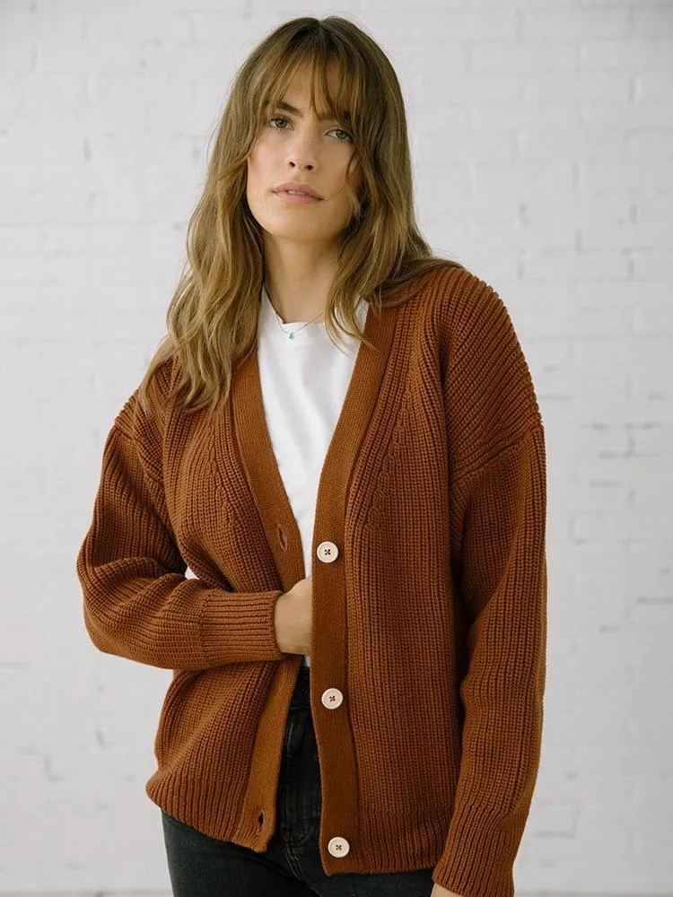 Shelter Cardigan, Sienna