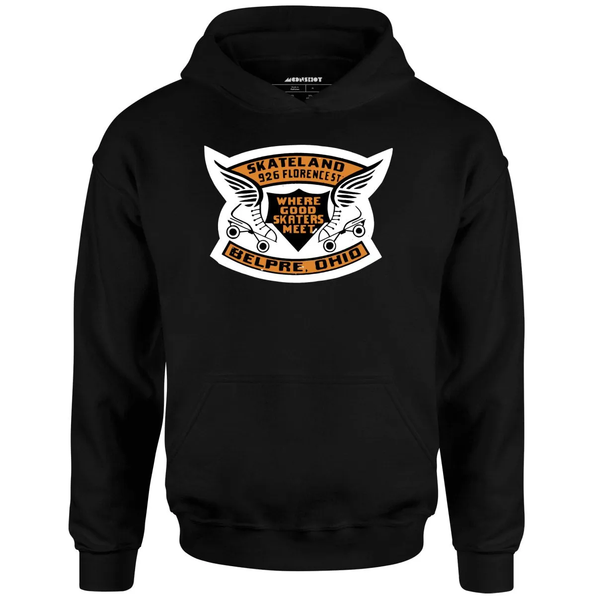 Skateland - Belpre, OH - Vintage Roller Rink - Unisex Hoodie