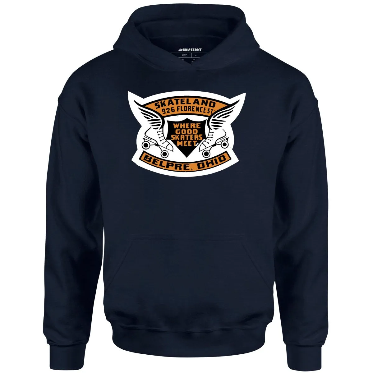 Skateland - Belpre, OH - Vintage Roller Rink - Unisex Hoodie