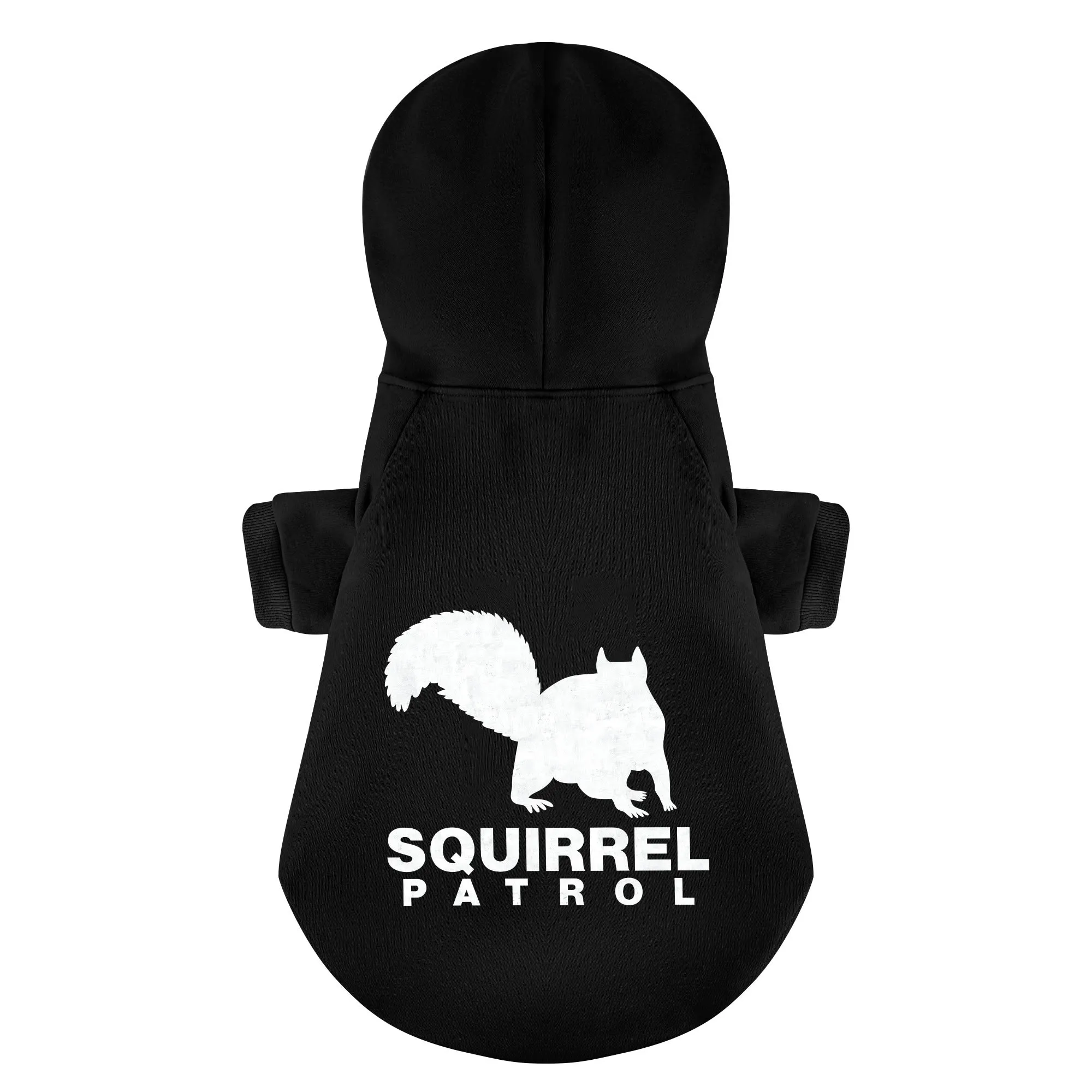 Squirrel Patrol - Personalized French Bulldog Hoodies with Funny Quotes – Stylish, Cozy, and Premium 100% Cotton