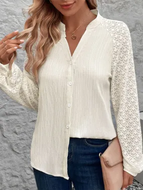 The Lace Sleeve Blouse for Women